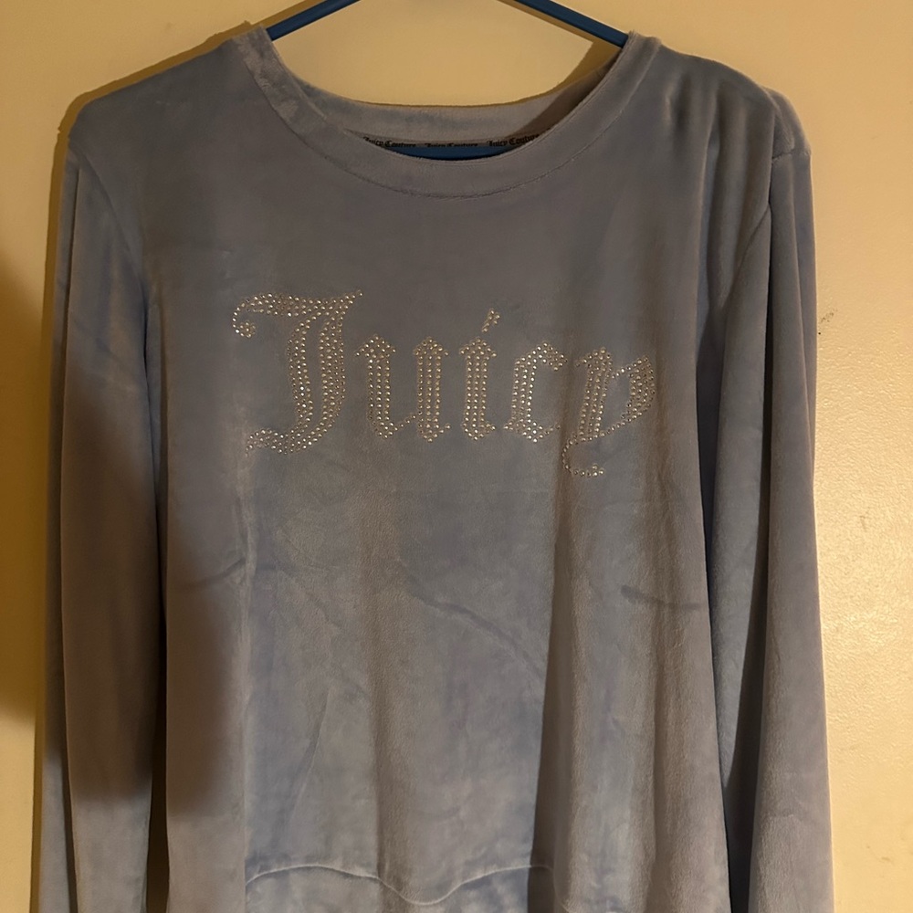 Juicy Couture Blue Long Sleeve and bottom set